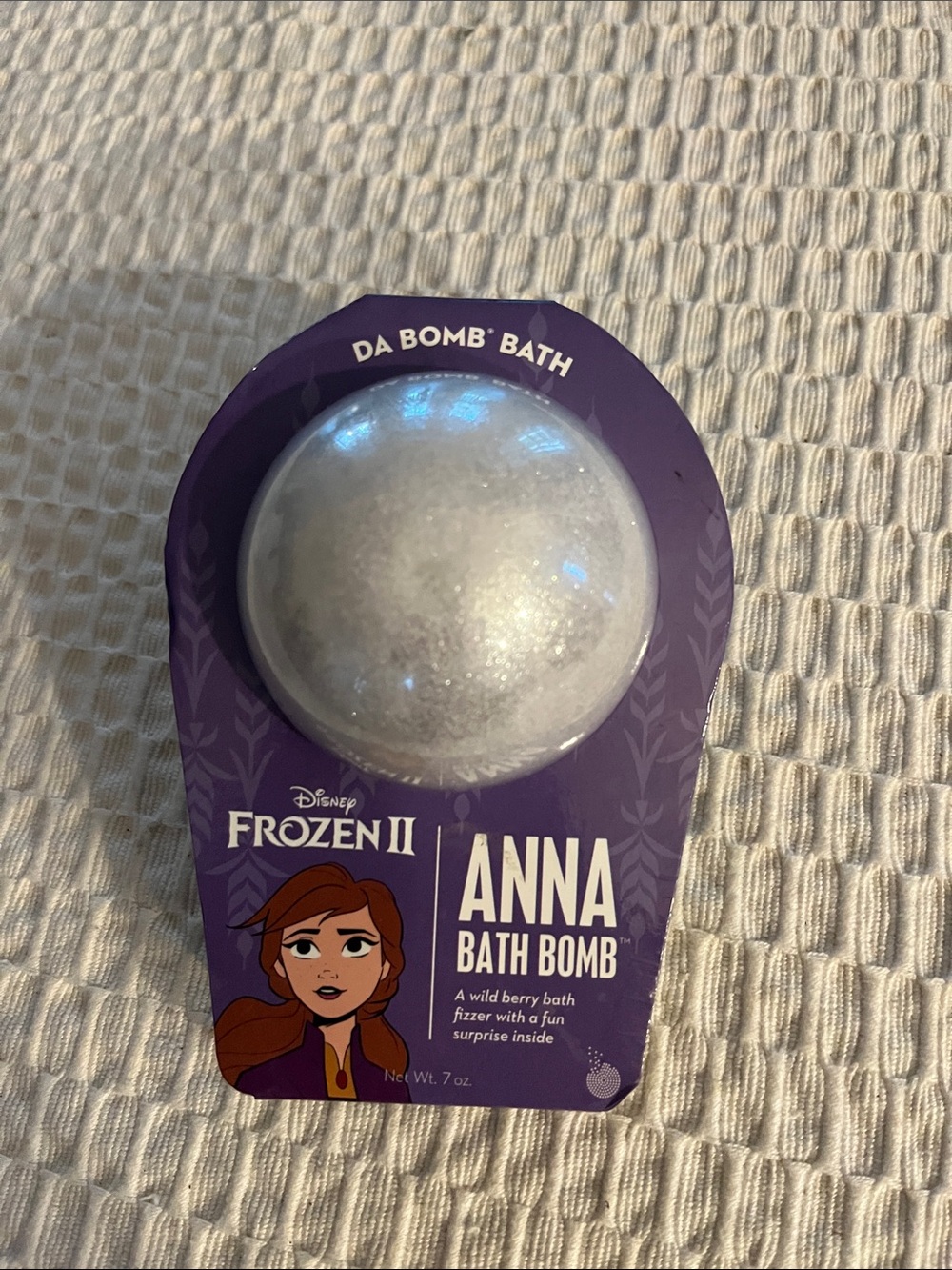 Anna Bath Bomb by — White Fizzy Soak